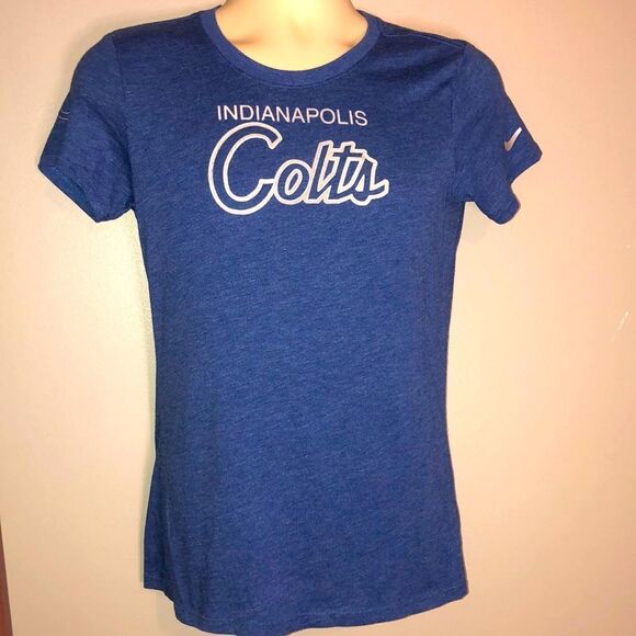 Nike NFL Indianapolis Colts Women’s Short sleeve Crewneck T-Shirt Medium - Picture 1 of 6